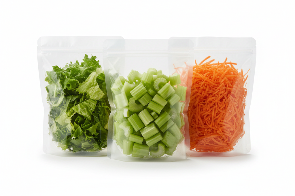 este diseño esta perfecto pero que esten preparados, que esten picadas y la zanahoria rayada