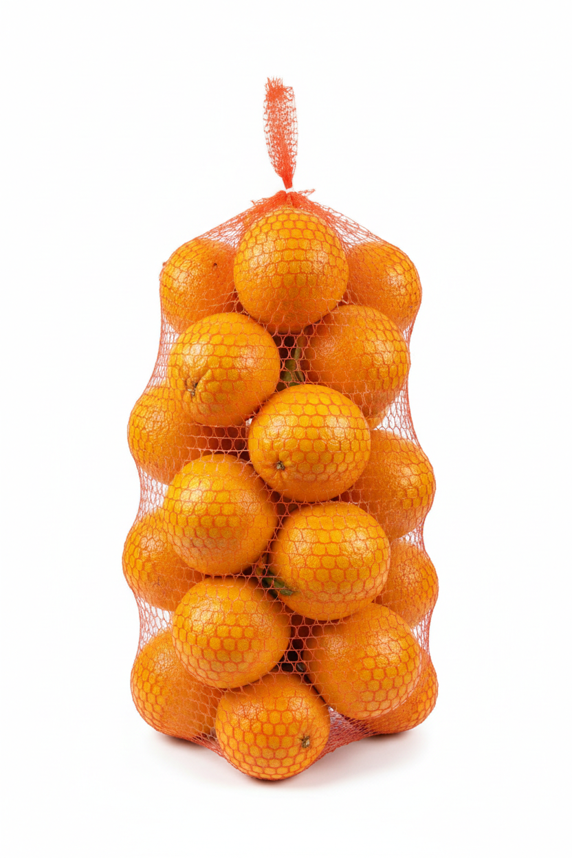 Malla de naranjas