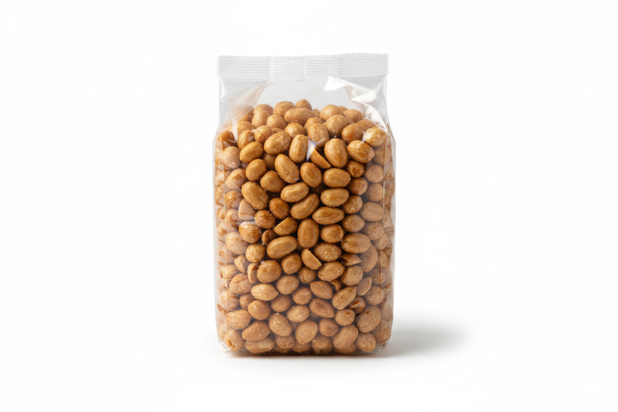 mani con sal en bolsa de 500 gramos sin texto